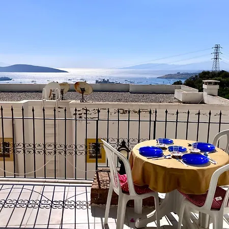 Apartment Burcu Residence, Magnificent Sea View, Cozy, Free Otopark, Free Wifi Bodrum
